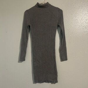 Forever 21 Heather Gray Ribbed Top